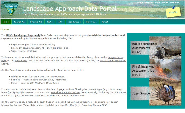 Landscape Approach Data Portal
