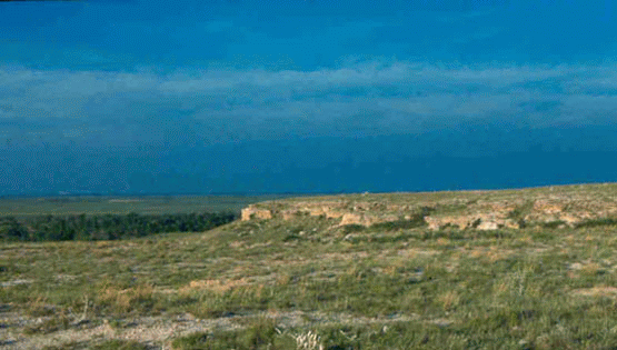 Point of Rocks, a landmark on the Santa Fe Trail (Cimarron National Grassland, Kansas) | Photo: Mike Blair