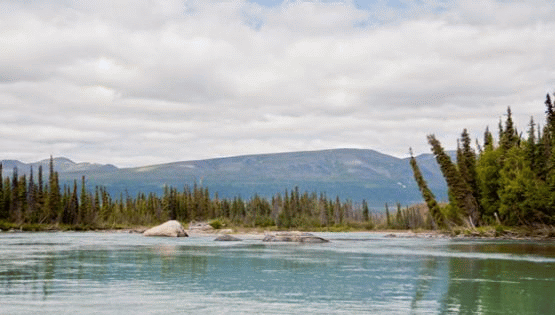 Looking at Lime Hills from Stony River, Alaska | Photo: BLM/Alaska, Piia Kortsalo
