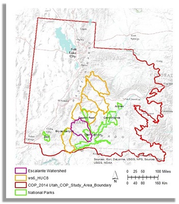 Escalante Project boundaries for context analysis