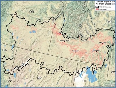 Urban areas map for NGB