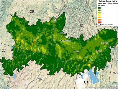 Wind Potential Capacity map for NGB