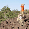 Young kids investigating Public Lands